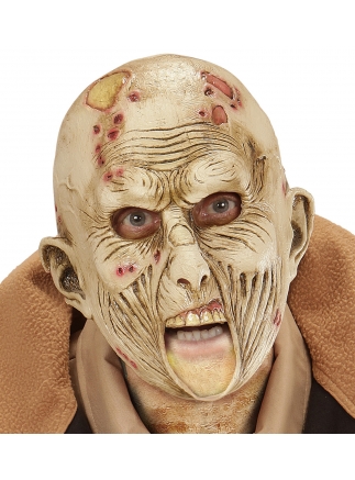 Maska latex Zombie volná pusa
