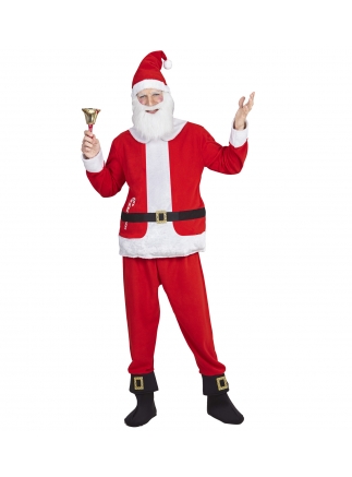 Kostým Santa Claus vycpané břicho XL