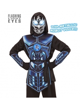 Kostým Cyber Ninja 140cm