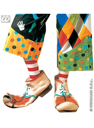 Boty dětské latex klaun