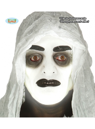 Maska PVC horror průhledná muž