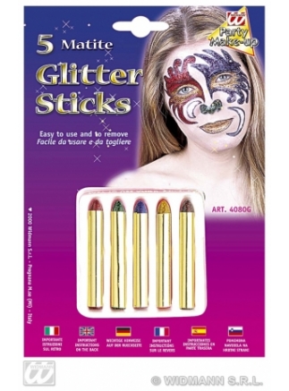 Make-up Tužky glitter 5ks