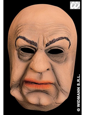 Maska latex bez vlasů výrazné obočí