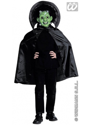 Maska dětská latex Halloween s pláštěm Frankenstei