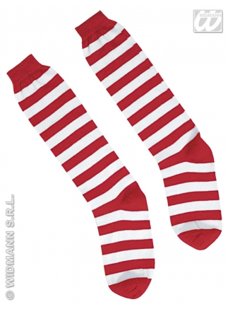 Ponožky Klaun XL červené