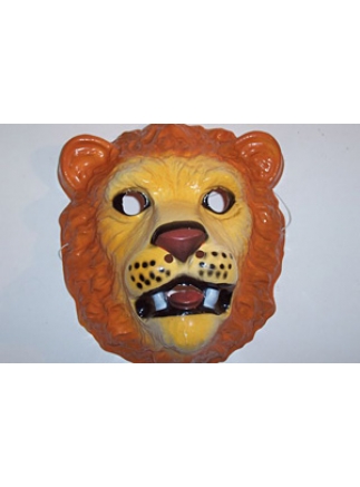 Maska dětská plast Tygr