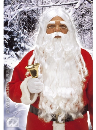 Paruka Santa Claus profi 3 díly