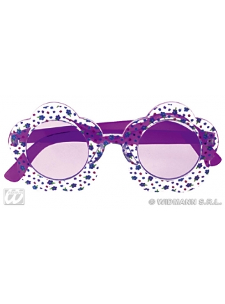 Brýle hipís fialové