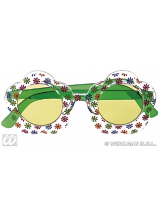 Brýle hipís zelené