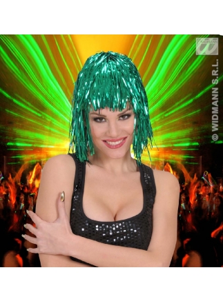 Paruka Disco zelená