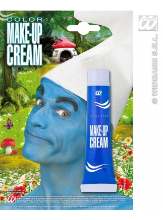 Make-up modrý tuba