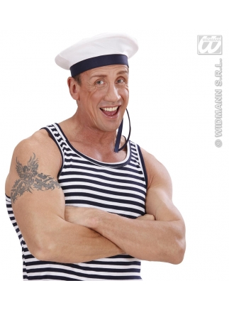 Čepice námořník s mašlí