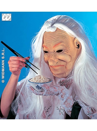 Maska latex Umělci dáma s rýží