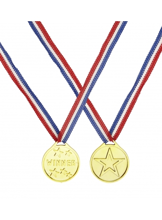 Medaile zlatá
