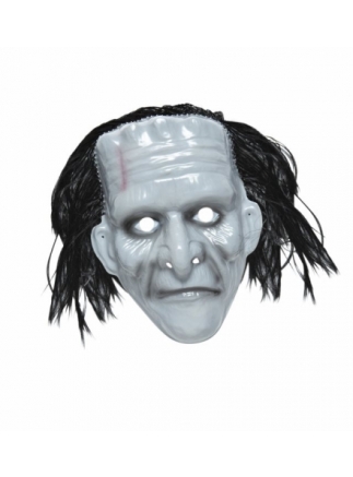 Maska PVC Monster s vlasy