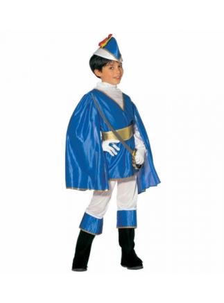 Kostým dětský Princ modrý 128