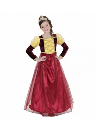 Kostým dětský středověká princezna 128cm