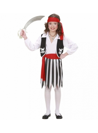 Levný kostým Pirátka 140