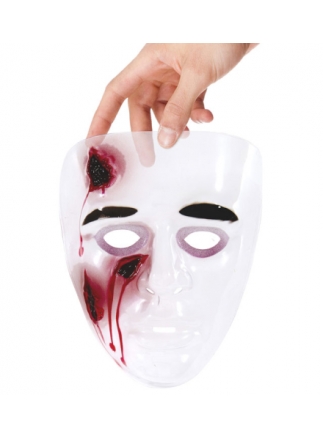 Maska plast průhledná horror