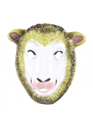 Maska dětská plast Ovce