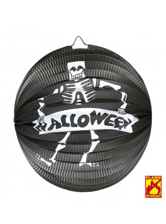 Lampion halloween kostra 25cm