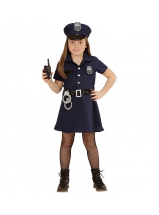 Kostým dětská policistka 128cm
