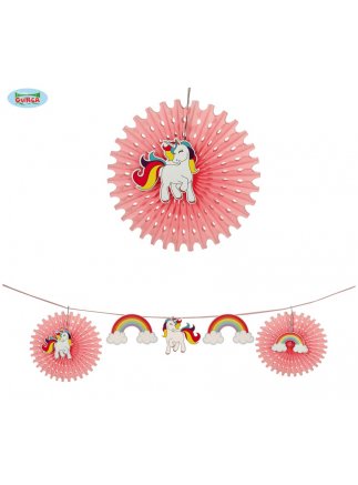 Girlanda Unicorn 14 ozdob 2,5m