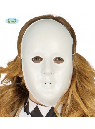 Maska PVC žena bílá
