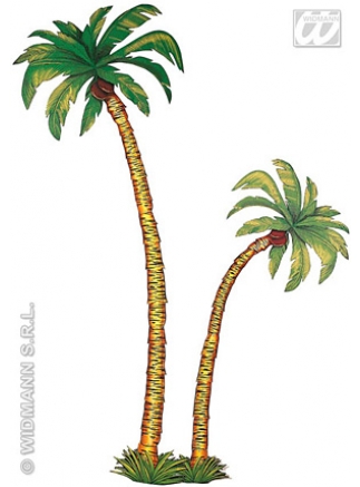 Dekorace palmy 2ks