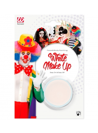 Make-up bílý miska