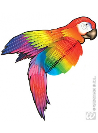 Papoušek dekorace 76cm