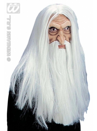 Maska latex čaroděj Gandalf