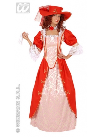 kostým francouzská královská dvořanka 18.stol. M