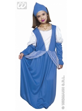 Kostým dětský clasic Princezna modrá 158cm