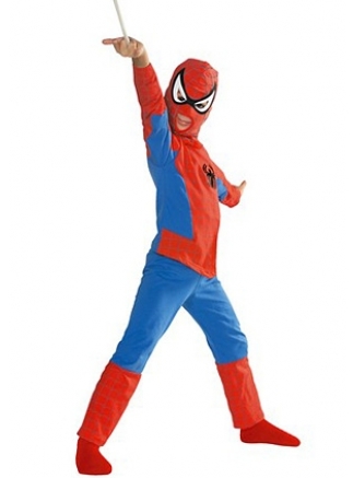 Kostým dětský Spiderman bavlna132cm