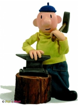 Pat a Mat tričko dosp.- kovář S
