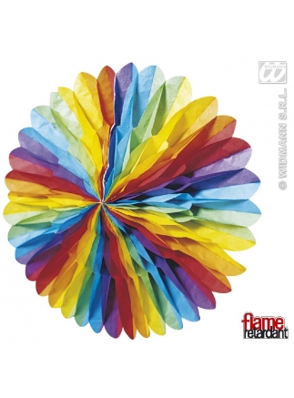 Dekorace 3D Vějíř Multicolor 75cm