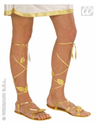 Sandály antika zlaté
