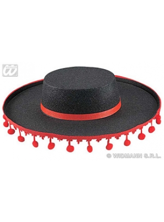 Flamengo klobouk červený pásek