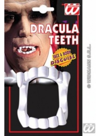 Zuby Drákula bílé