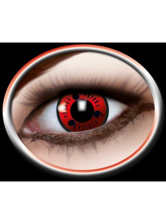 Crazy čočky Red itachi