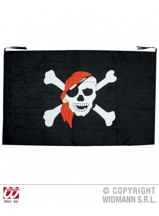 Vlajka pirátská 130x80cm
