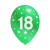 Balónky čísla -18