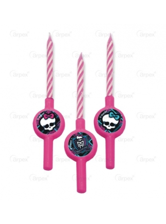 Svíčky Monster High 11cm 3ks