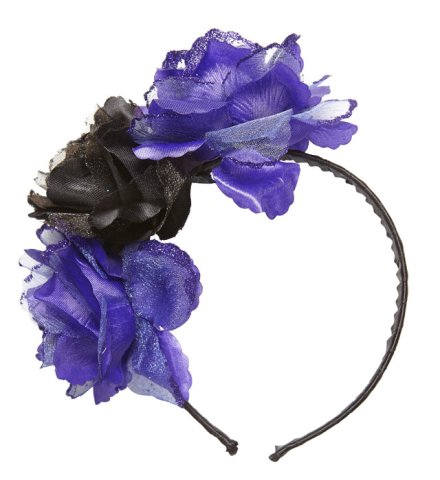 Čelenka Purple-Black Roses